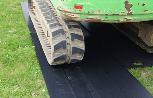 Stabile Kunststoffe von Murdotec als umweltfreundlicher Bodenschutz und Abstütztechnik