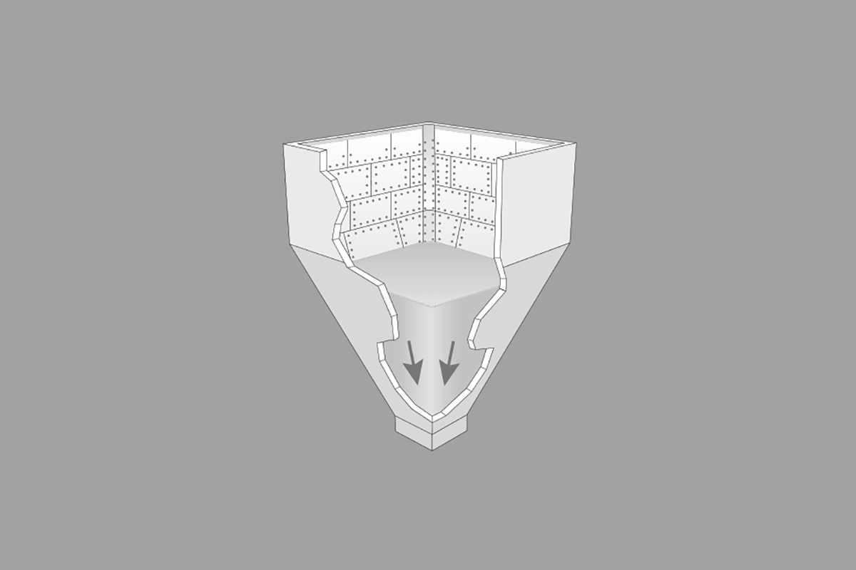 Murdotec Kunststoffe für die Schüttgut- und Bergbauindustrie: Reibungsloser Materialfluss durch die Verwendung von Dialen®