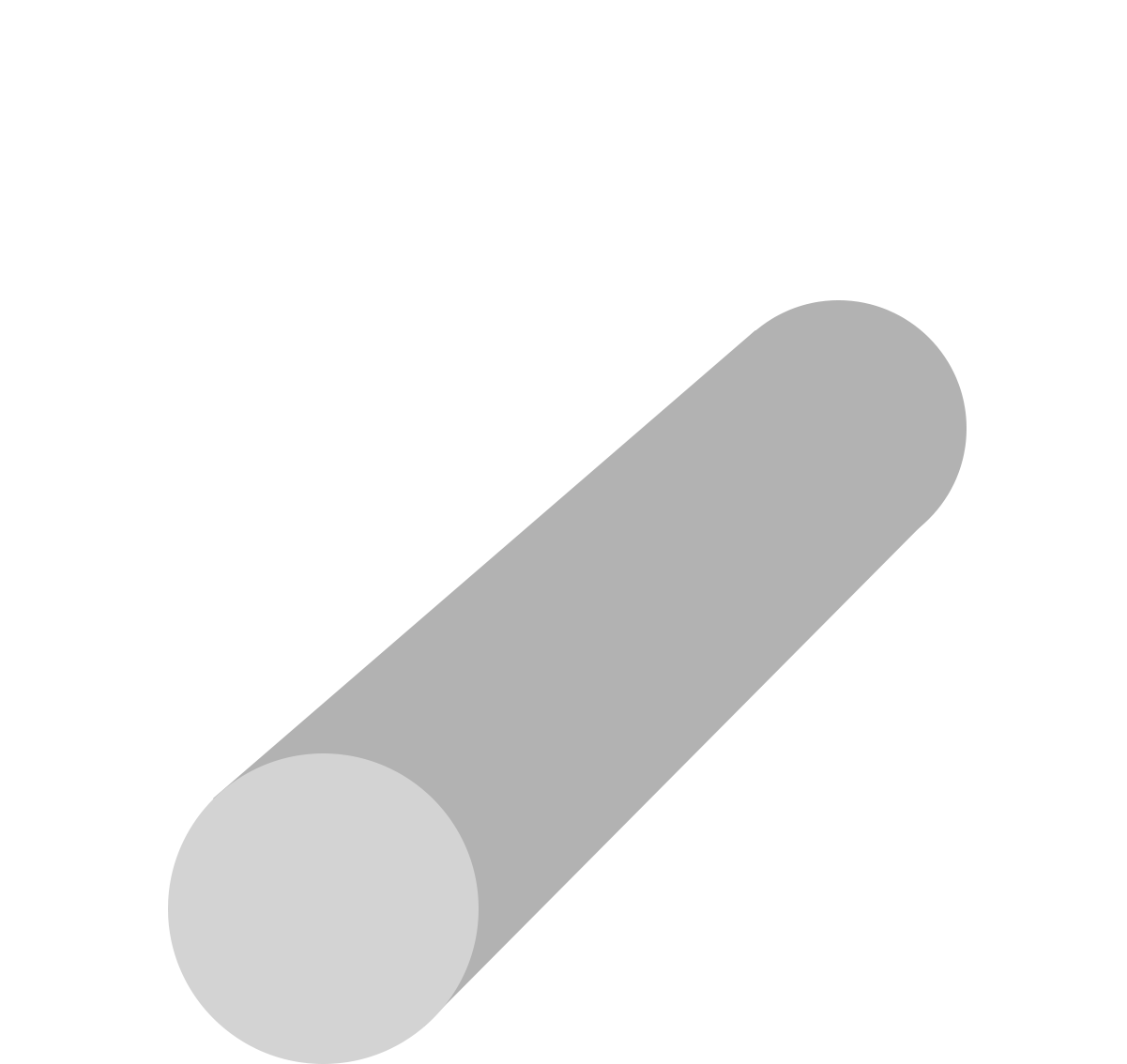 Halbzeuge Murdotec Kunststoffe: Gedrehte Rundstangen, Länge 1000 mm, Durchmesser 10 bis 200 mm